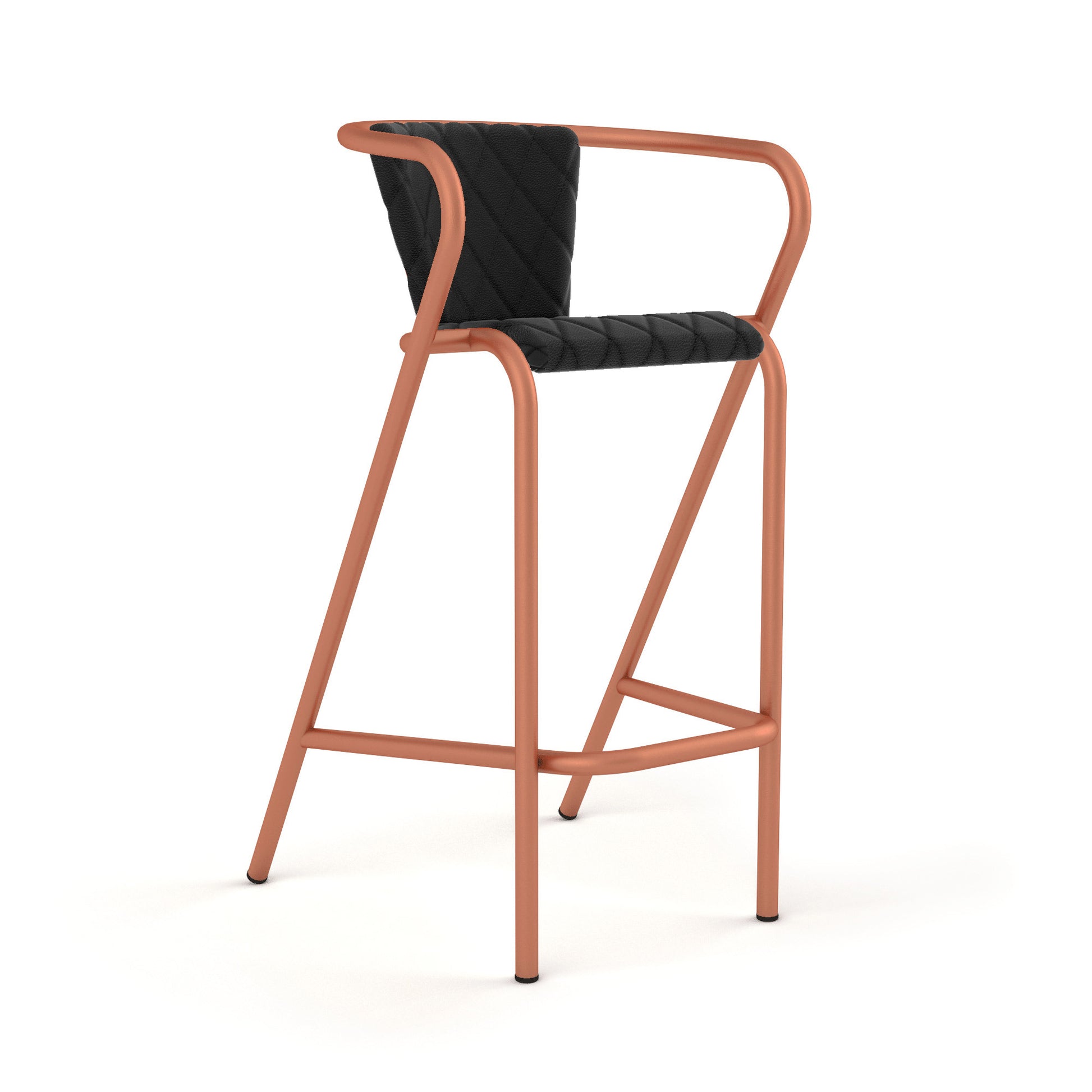 Sandstone Grain / Synthetic Leather - Black