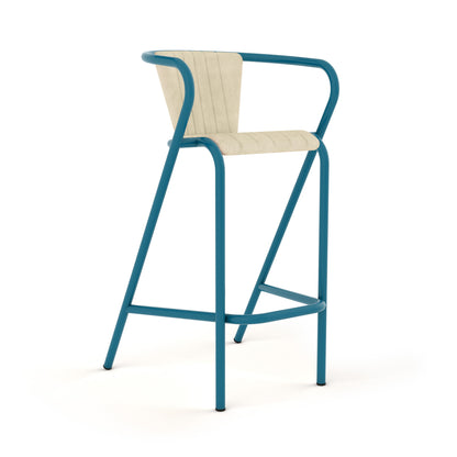 Water Blue / Ivory
