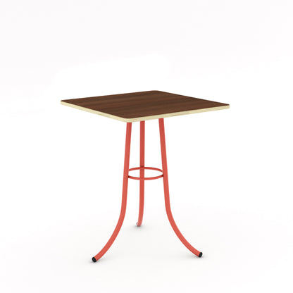Salmon Pink / Walnut - HPL
