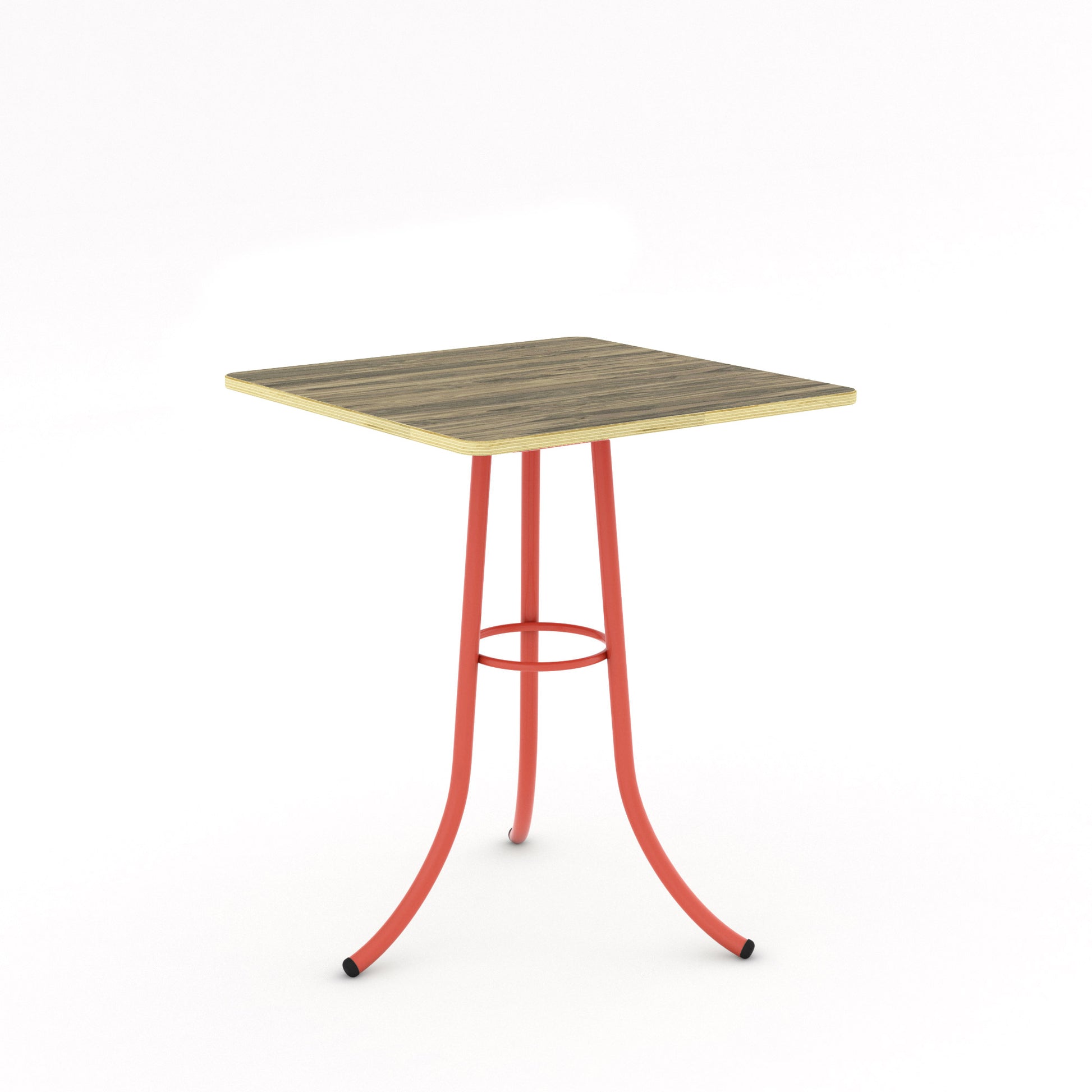 Salmon Pink / Ziricote - Wood Veneer
