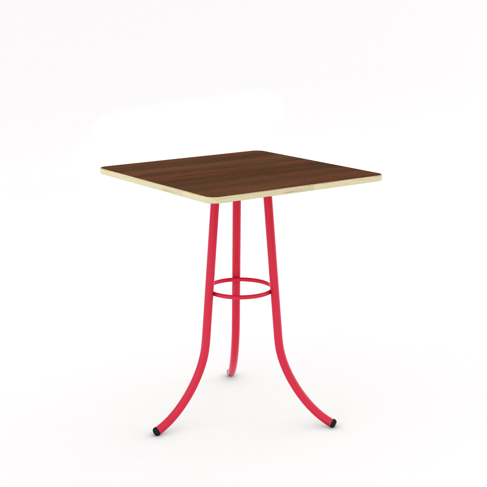 Strawberry Red / Walnut - HPL