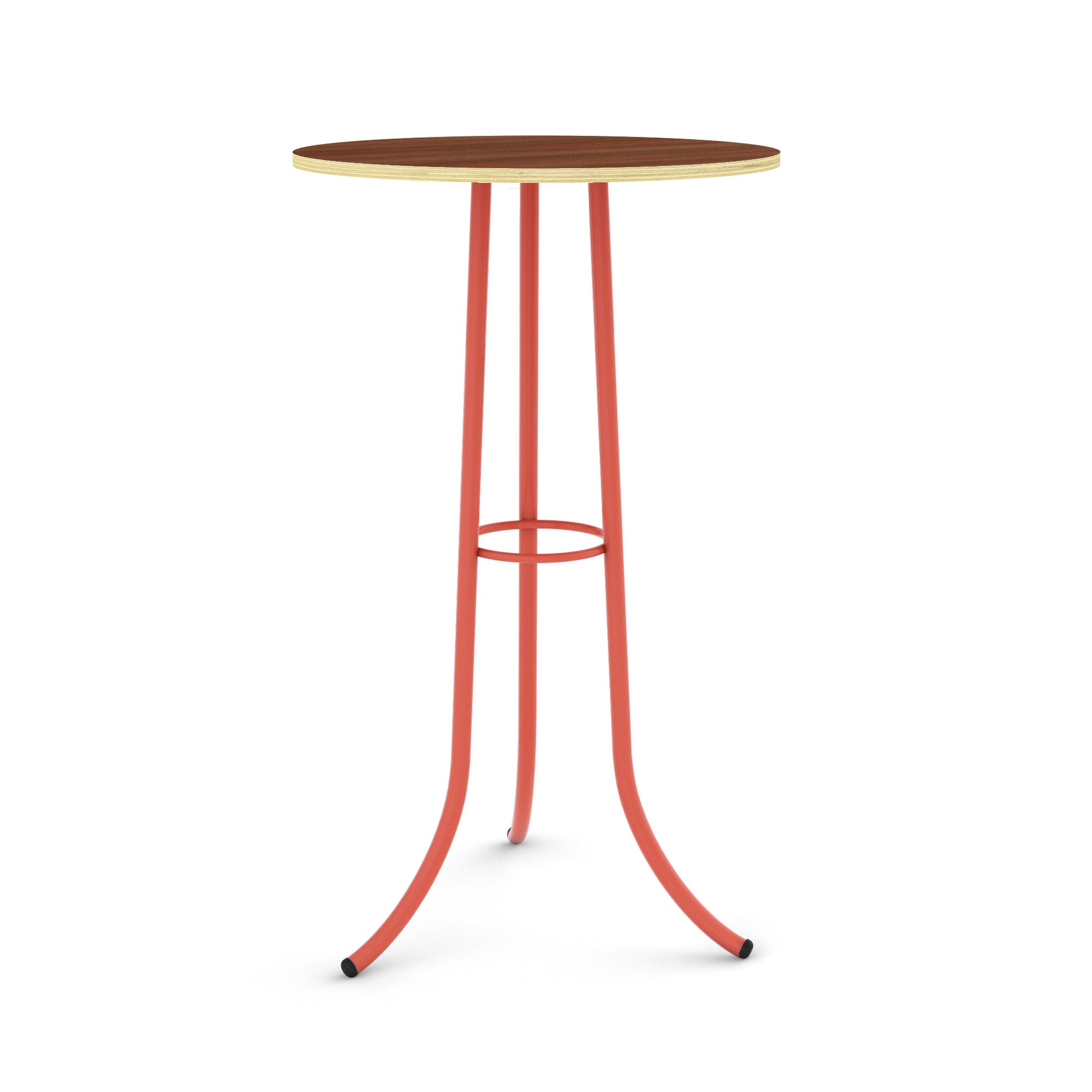 Salmon Pink / Walnut - HPL