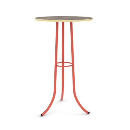 Salmon Pink / Ziricote - Wood Veneer