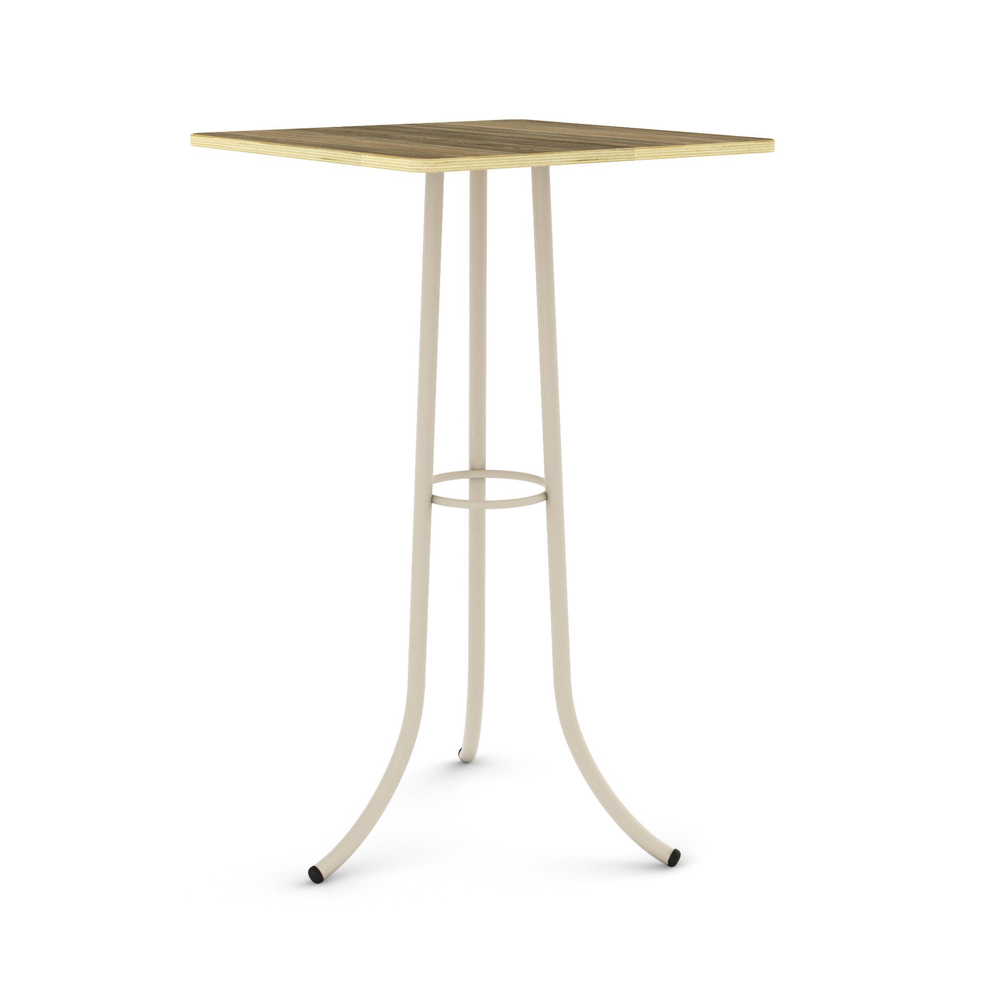 Oyster White / Walnut - Wood Veneer
