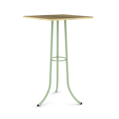 Pastel Green / Walnut - Wood Veneer