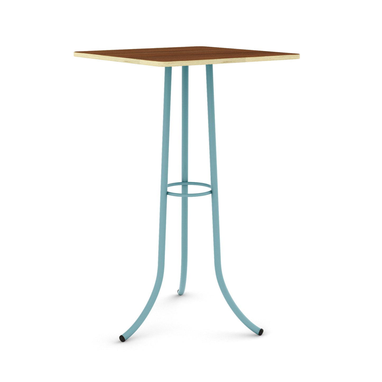 Pastel Turquoise / Walnut - HPL
