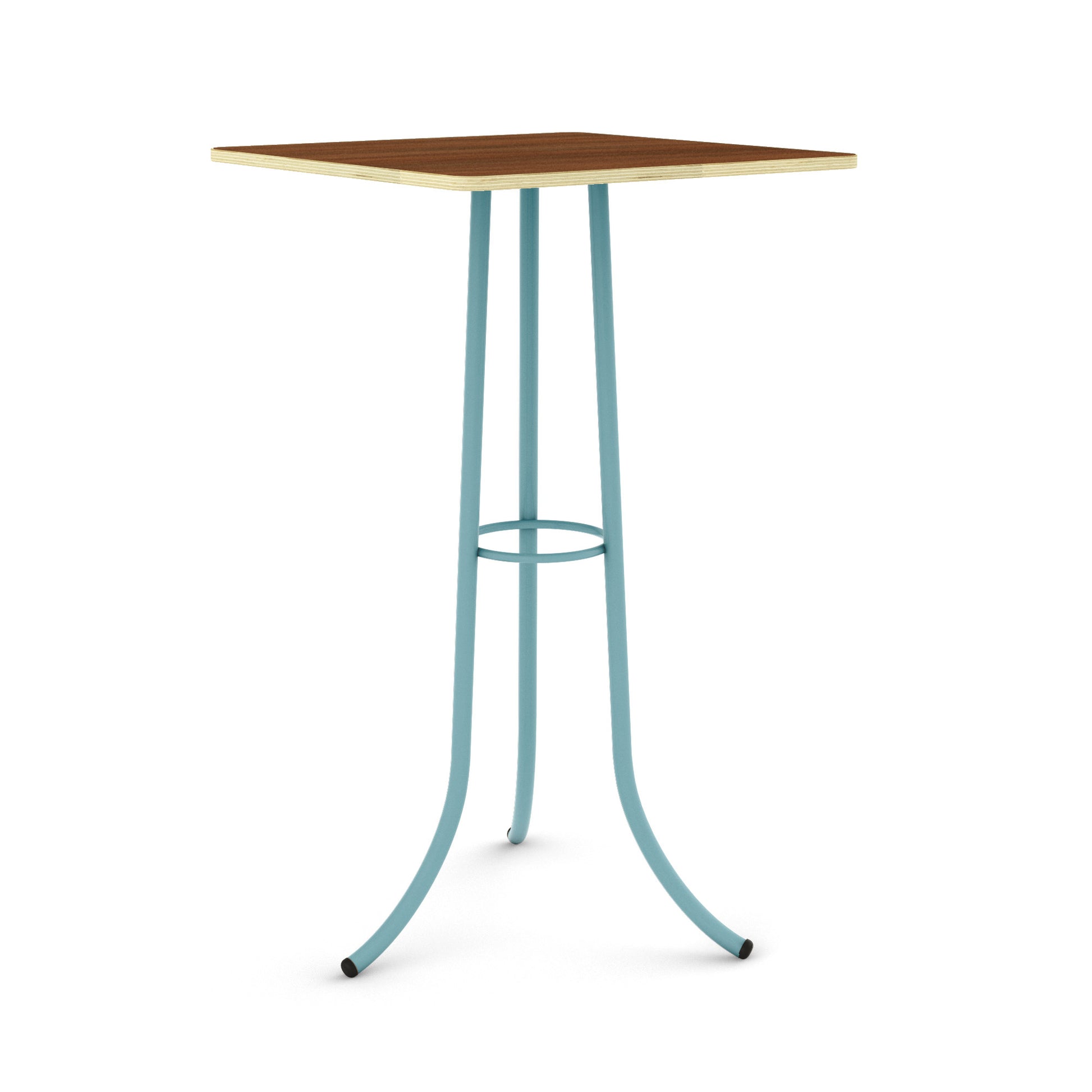 Pastel Turquoise / Walnut - HPL