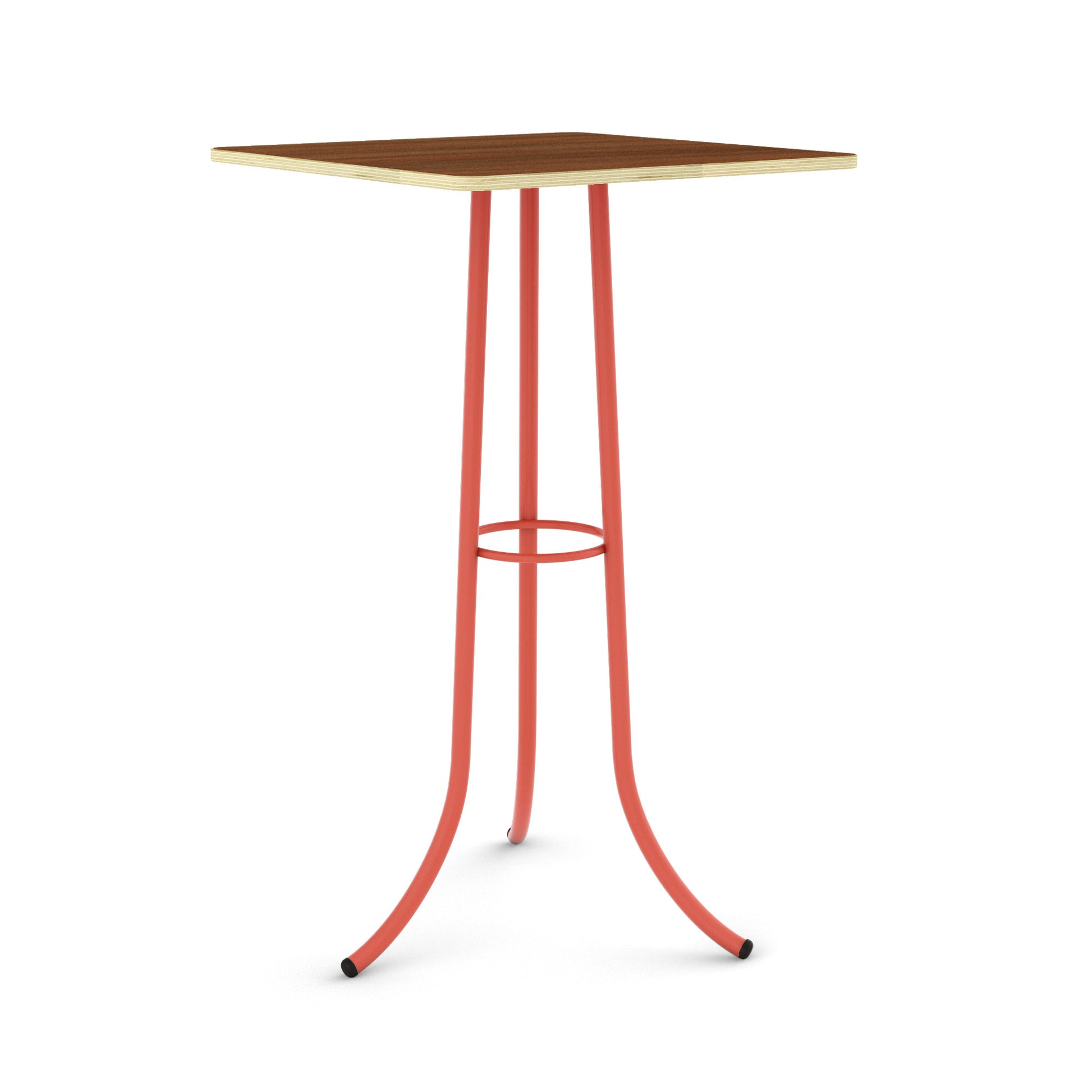 Salmon Pink / Walnut - HPL