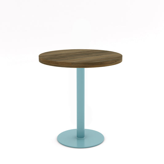 Pastel Turquoise / Walnut - Wood Veneer