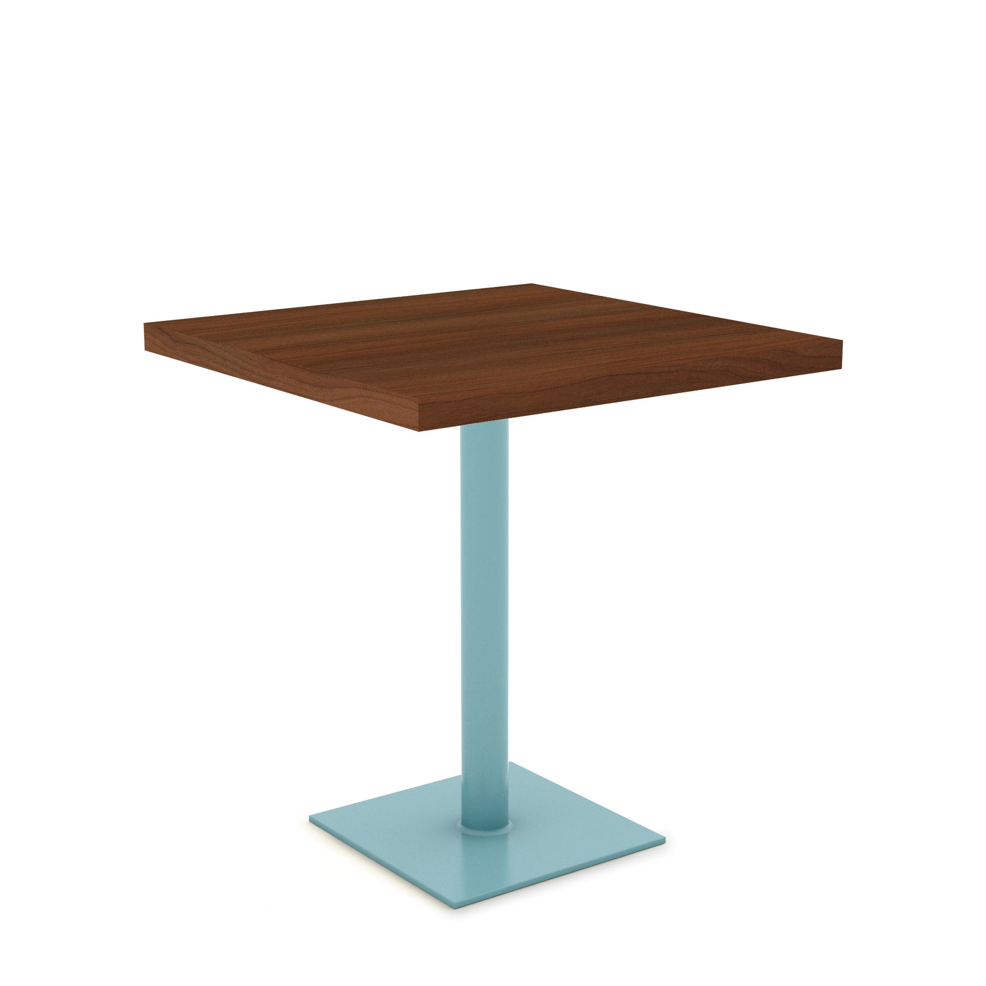 Pastel Turquoise / Walnut - Hpl