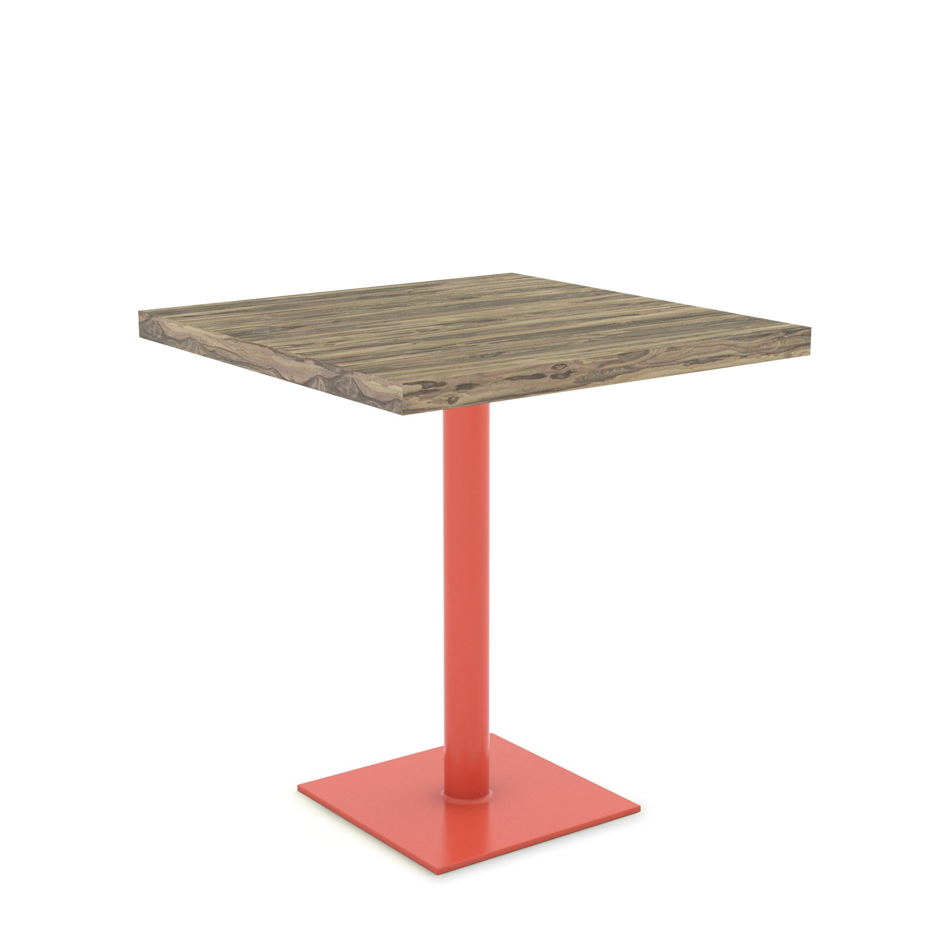 Salmon Pink / Ziricote - Wood Veneer