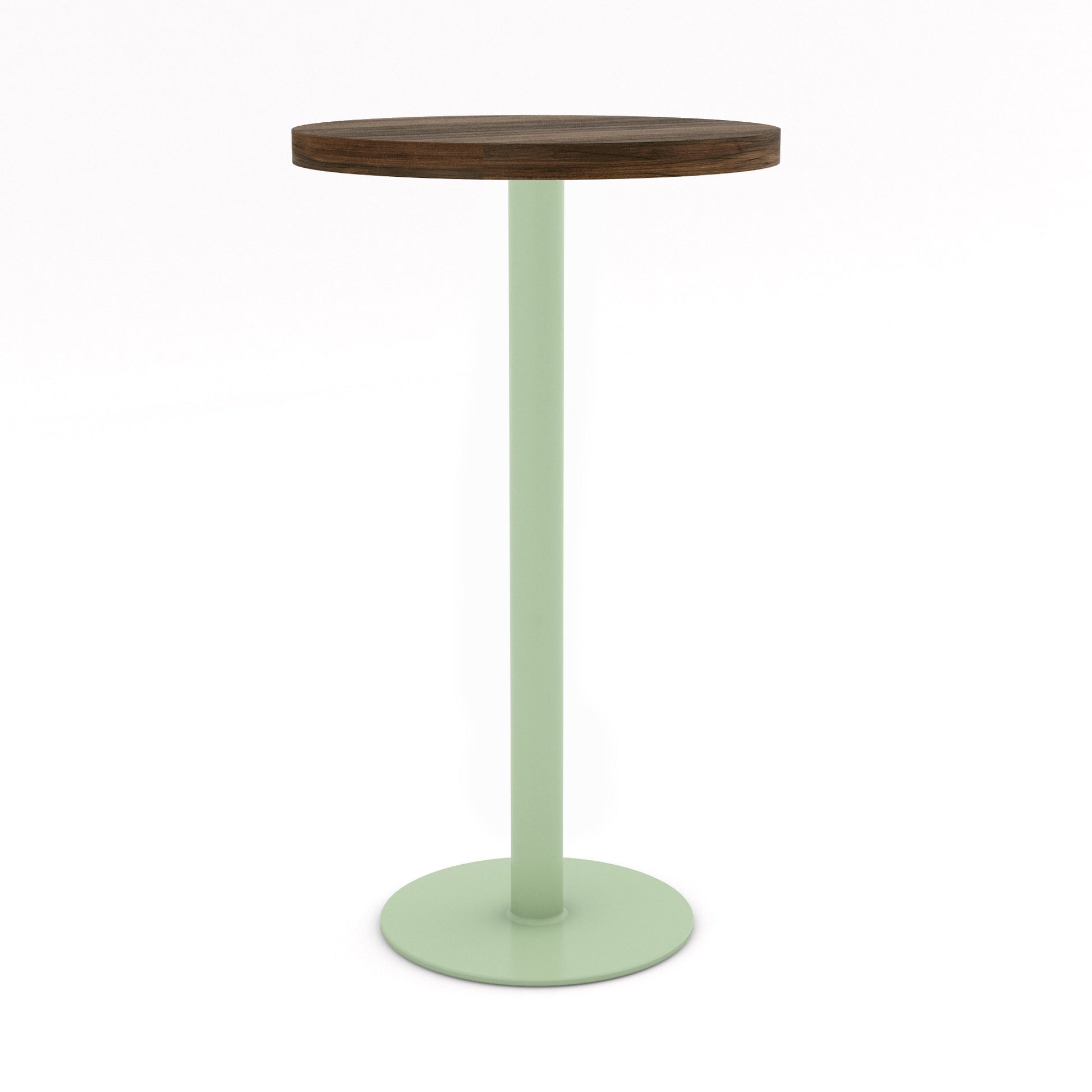 Pastel Green / Walnut - Wood Veneer