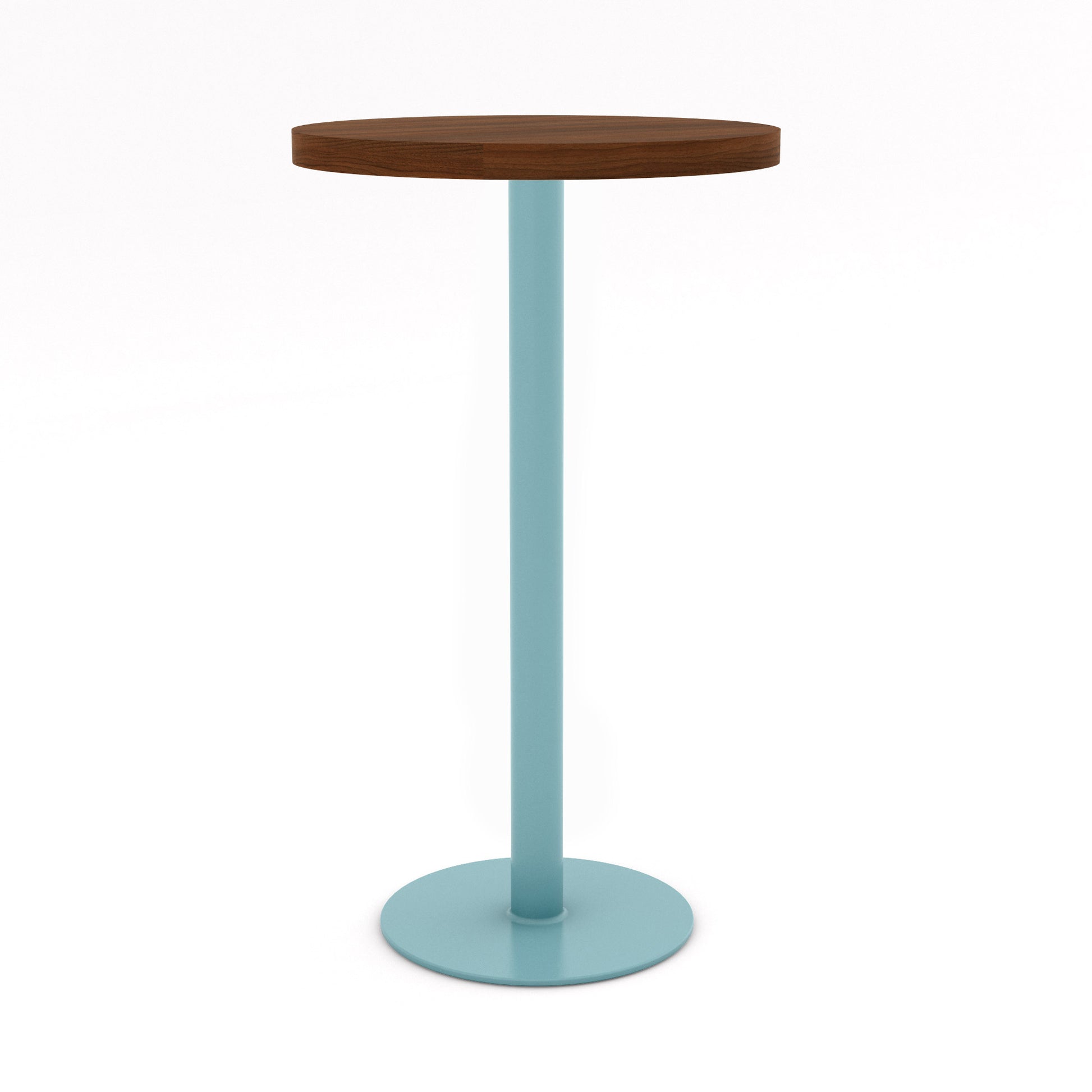 Pastel Turquoise / Walnut - Hpl