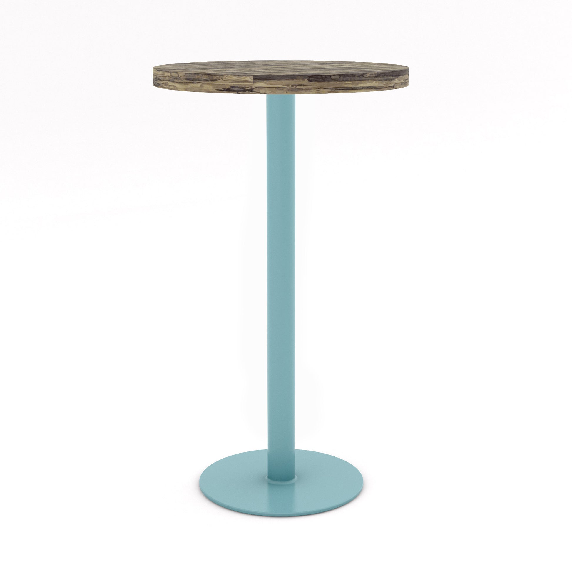 Pastel Turquoise / Ziricote - Wood Veneer