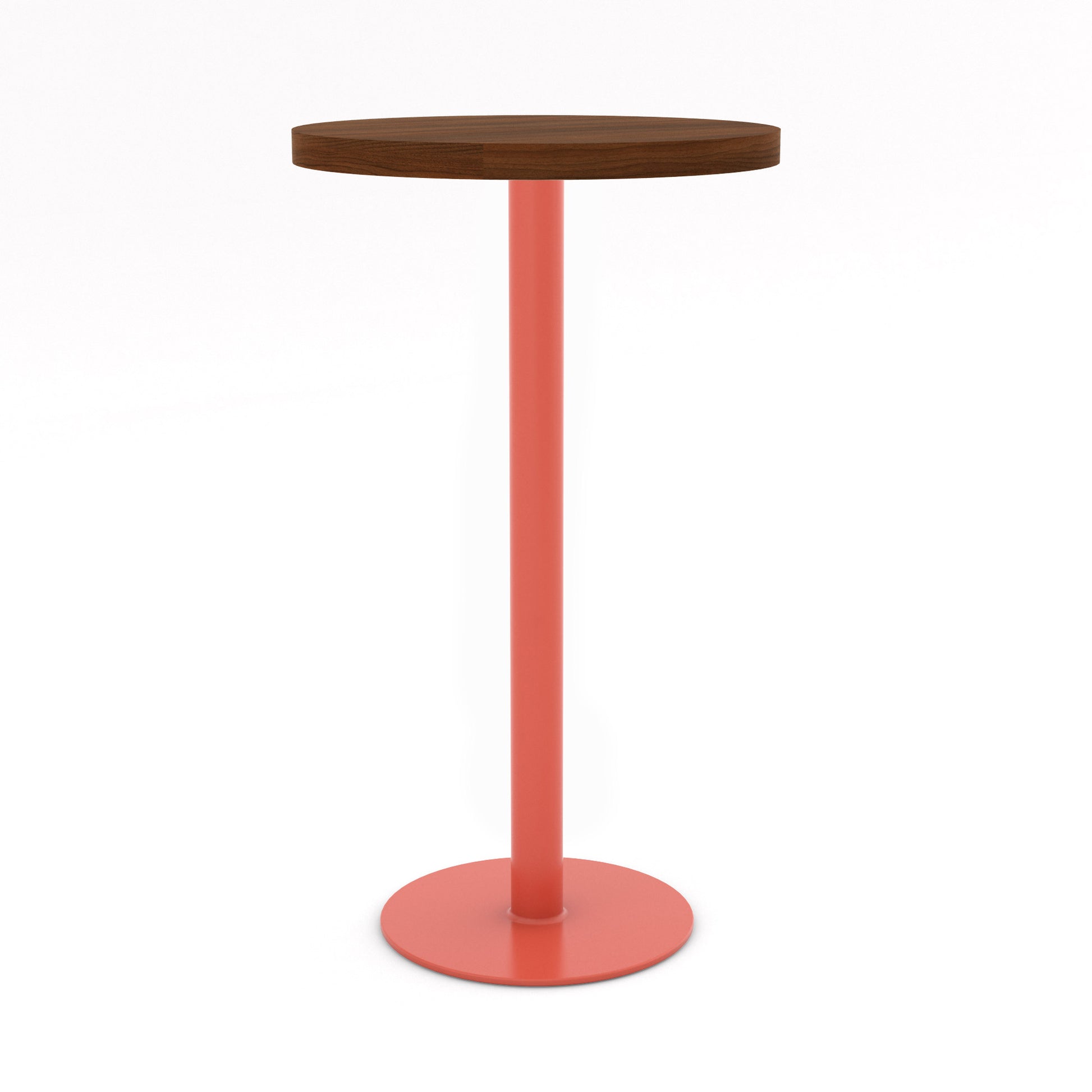 Salmon Pink / Walnut - Hpl