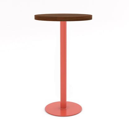 Salmon Pink / Walnut - Hpl