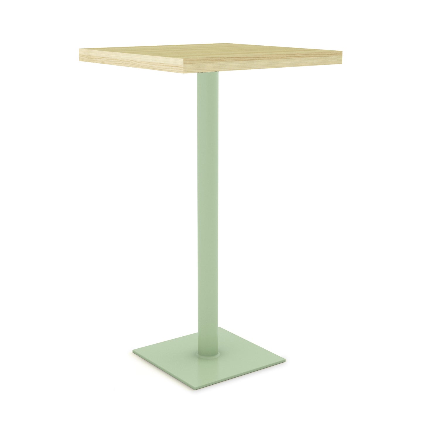 Pastel Green / Ash - Wood Veneer