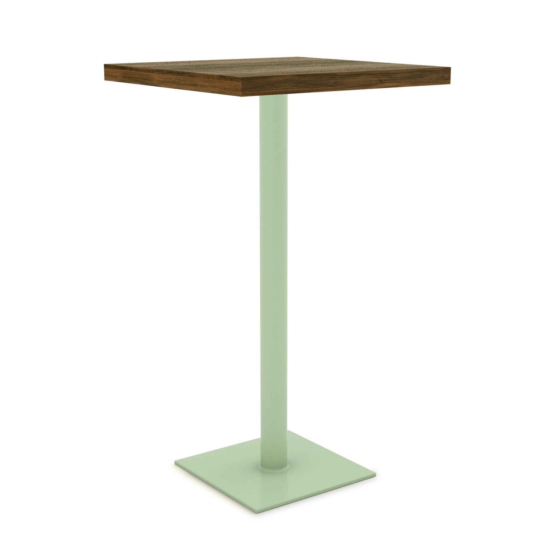 Pastel Green / Walnut - Wood Veneer