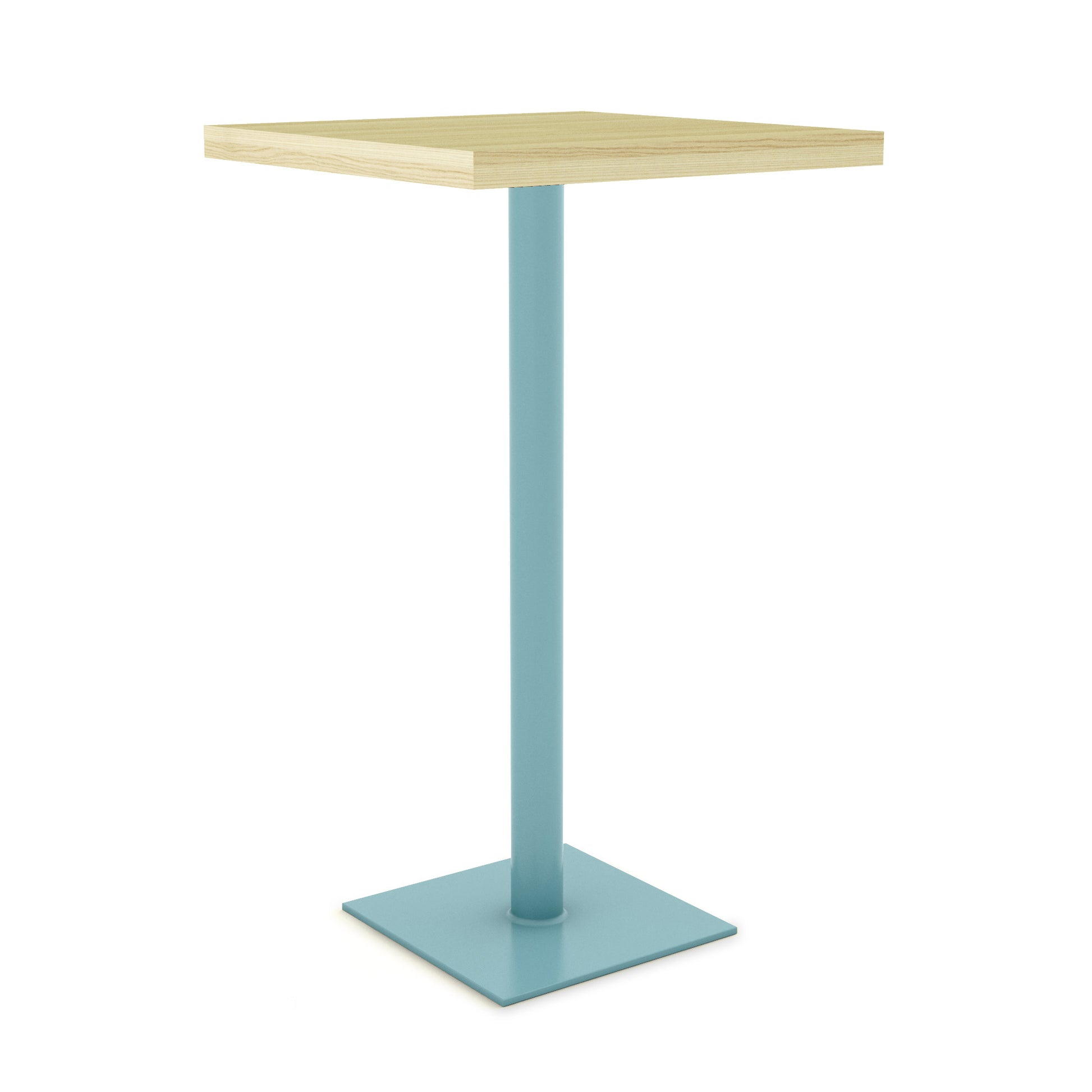 Pastel Turquoise / Ash - Wood Veneer