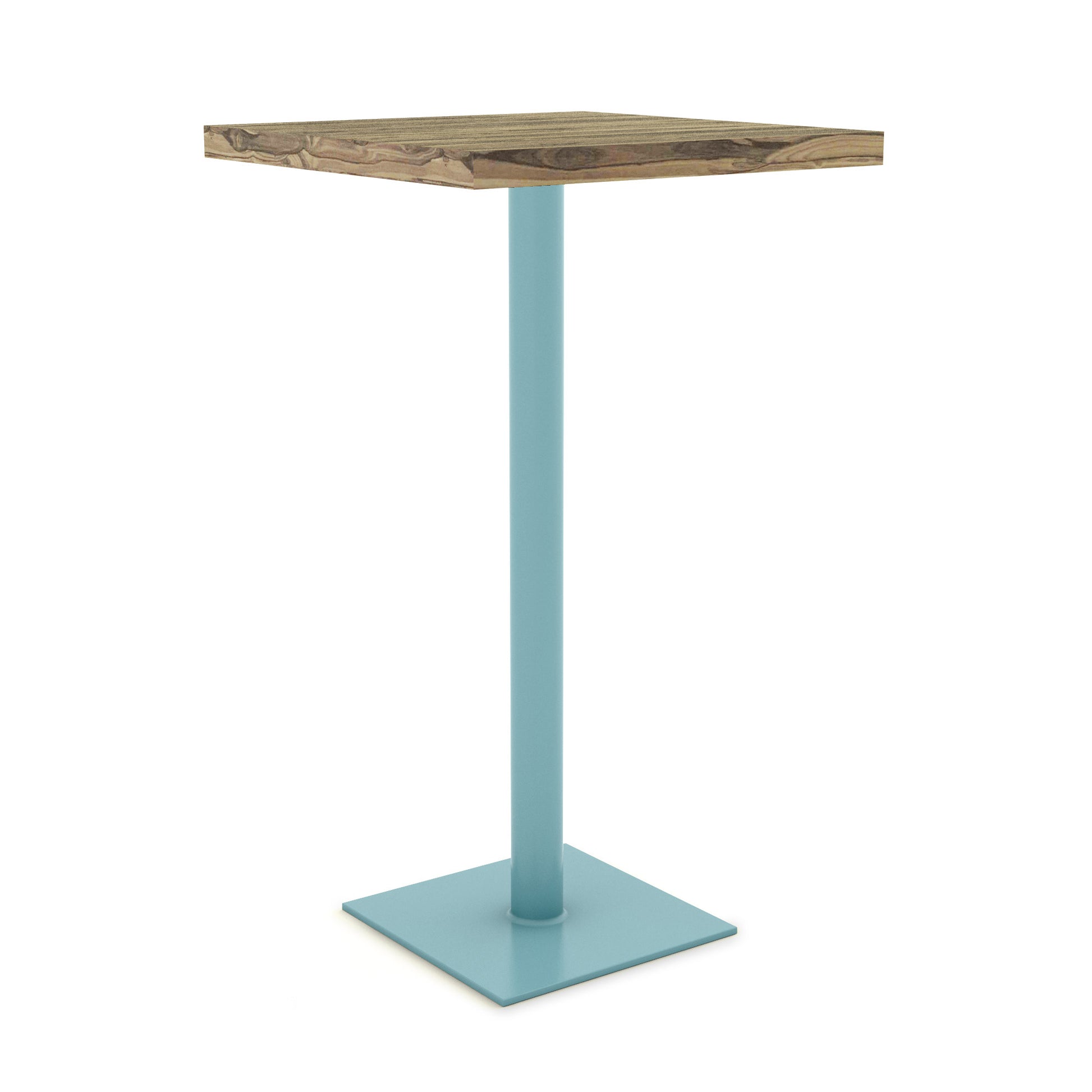 Pastel Turquoise / Ziricote - Wood Veneer