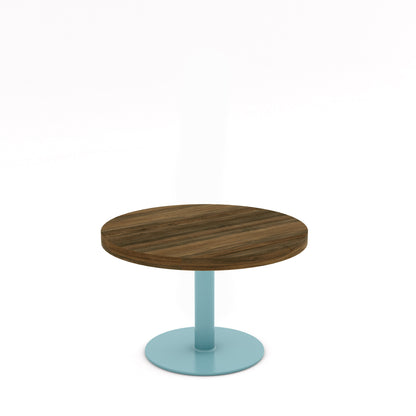 Pastel Turquoise / Walnut - Wood Veneer