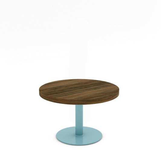 Pastel Turquoise / Walnut - Wood Veneer