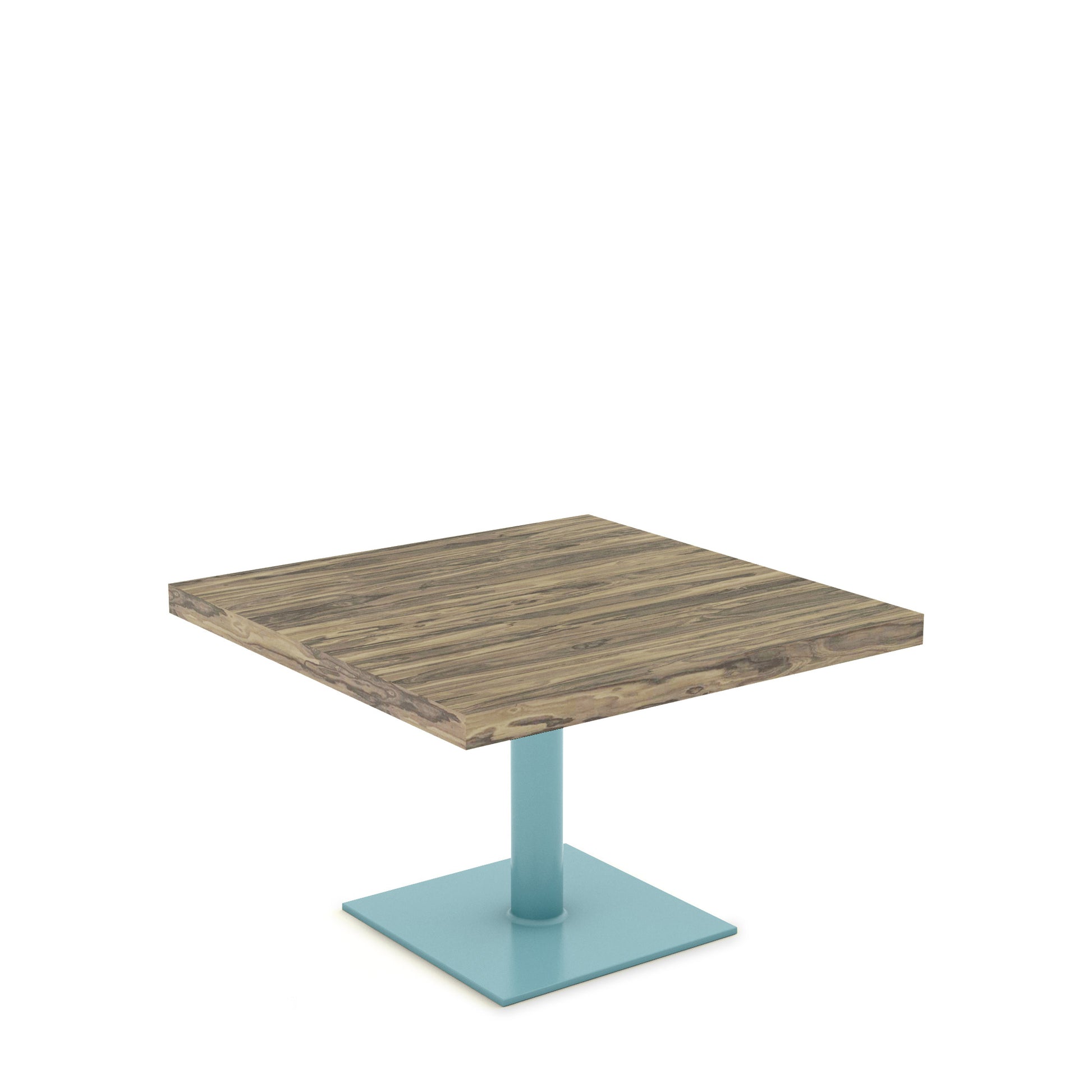 Pastel Turquoise / Ziricote - Wood Veneer