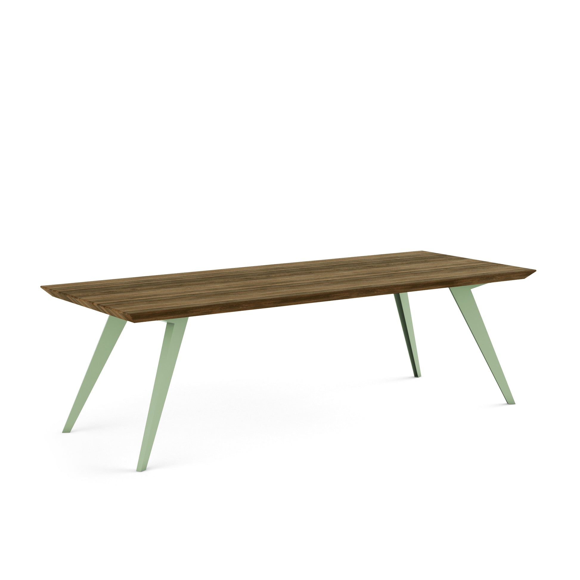 Pastel Green / Walnut - Wood Veneer