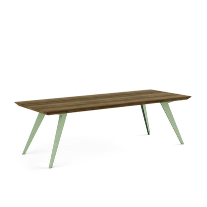 Pastel Green / Walnut - Wood Veneer