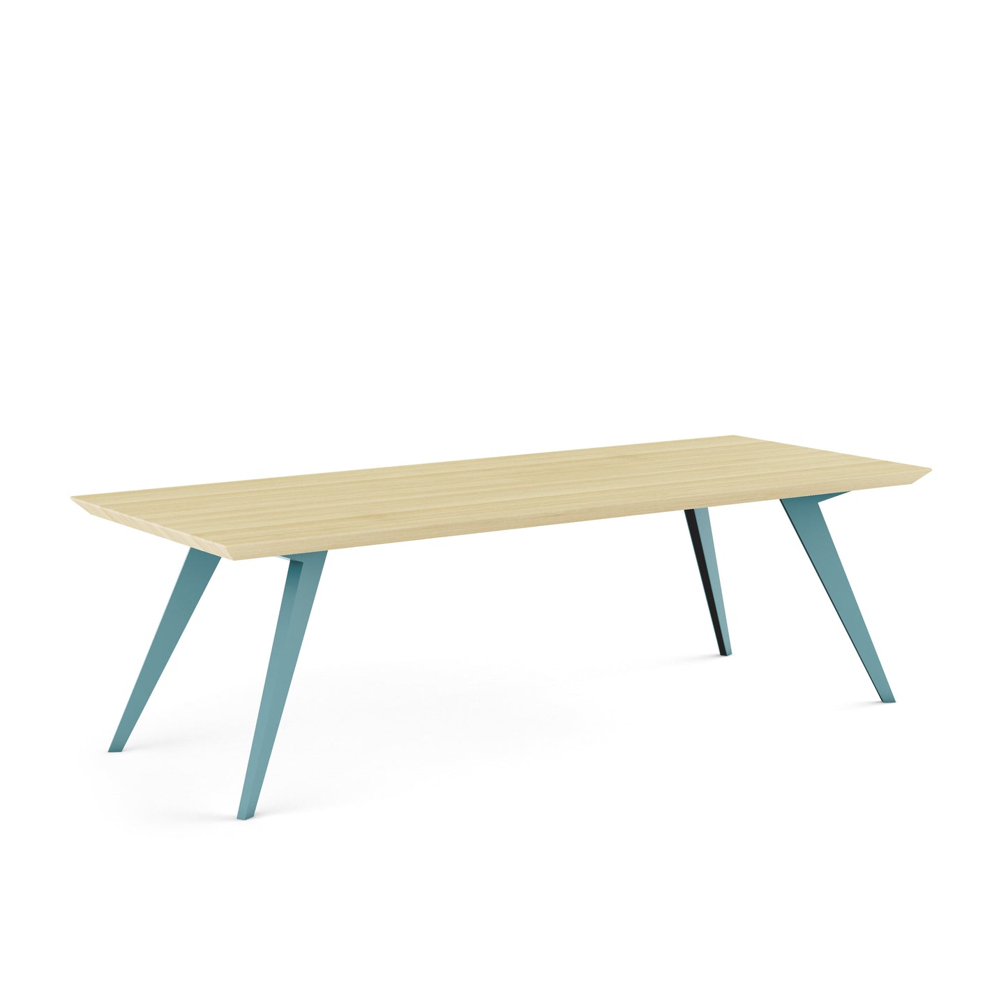 Pastel Turquoise / Ash - Wood Veneer