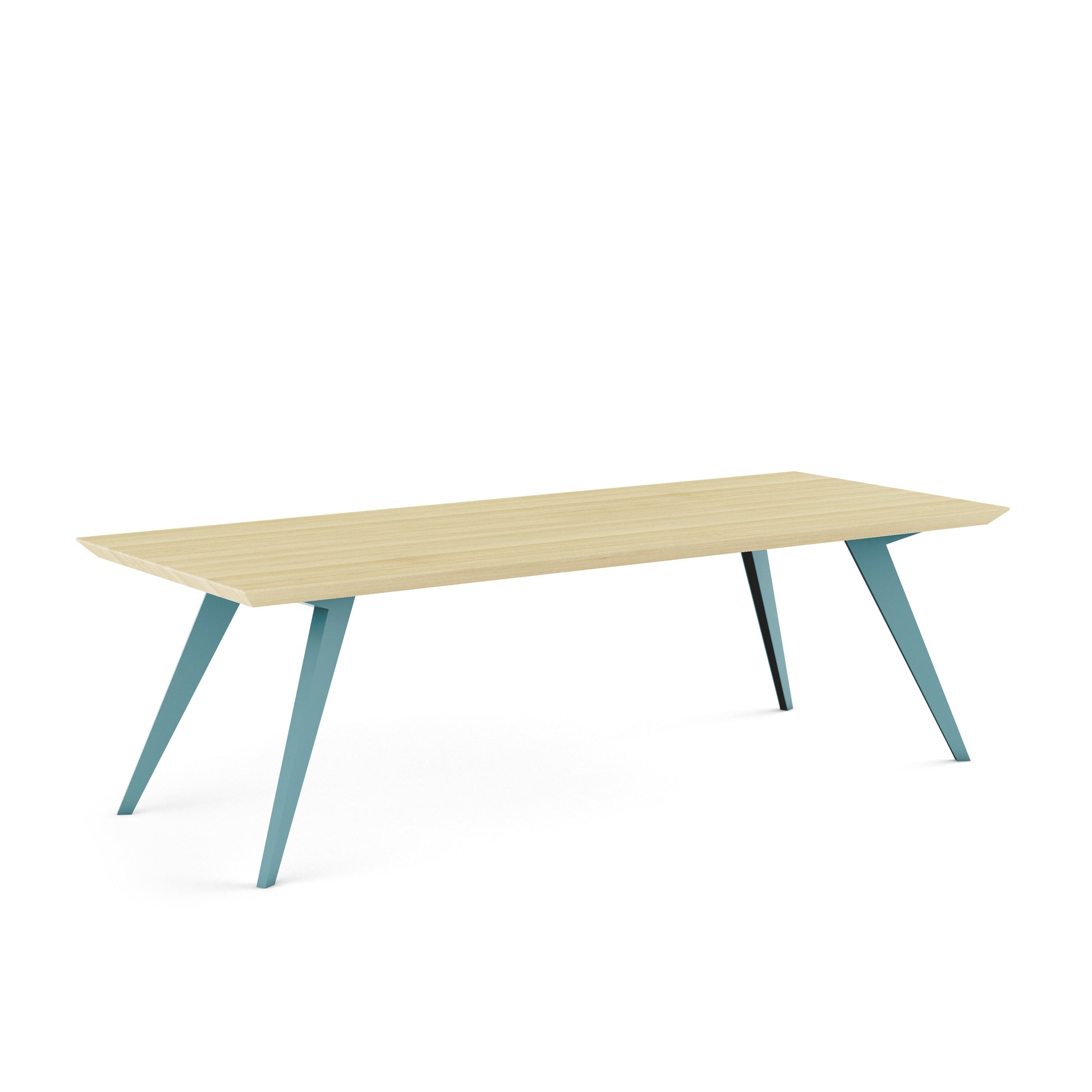Pastel Turquoise / Ash - Wood Veneer
