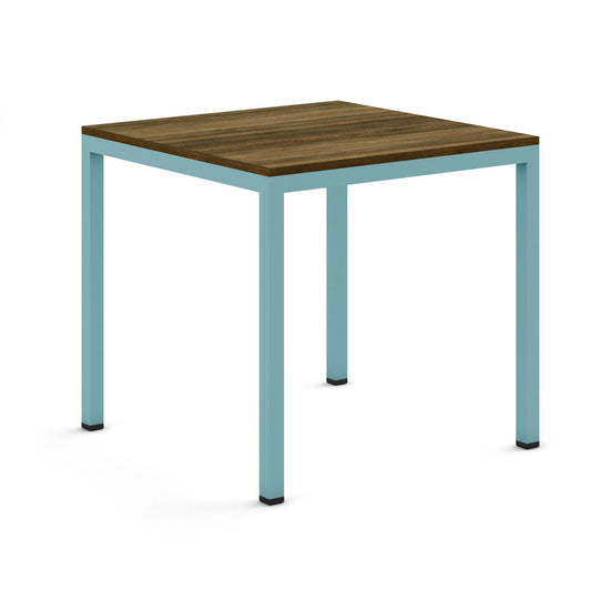 Pastel Turquoise / Walnut - Wood Veneer