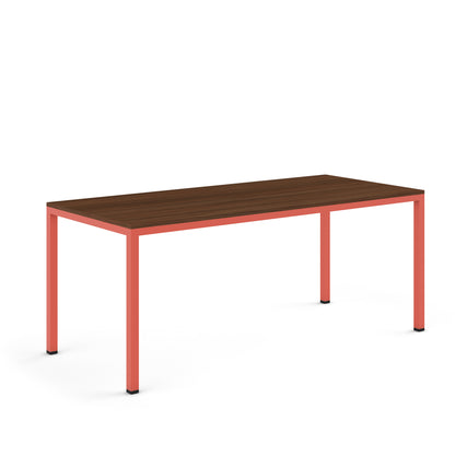 Salmon Pink / Walnut - Hpl