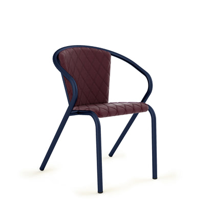 Admiral Grain / Synthetic Leather - Merlot