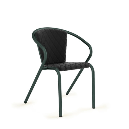 Basil Grain / Synthetic Leather - Black