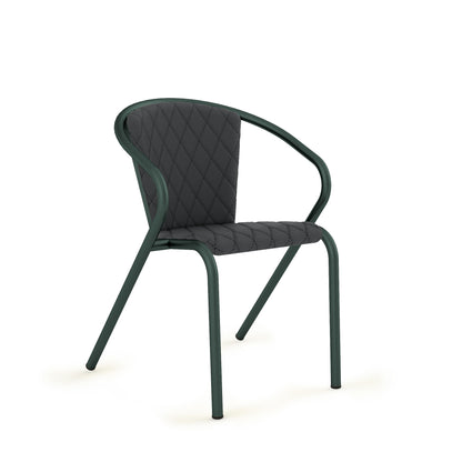 Basil Grain / Synthetic Leather - Graphite