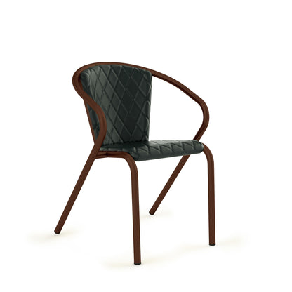 Espresso Grain / Natural Leather - British Green